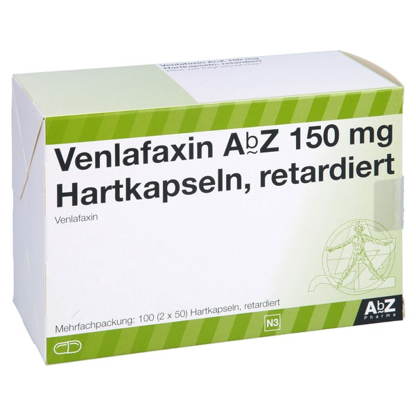 VENLAFAXIN AbZ 150 mg Hartkapseln retardiert 100 St