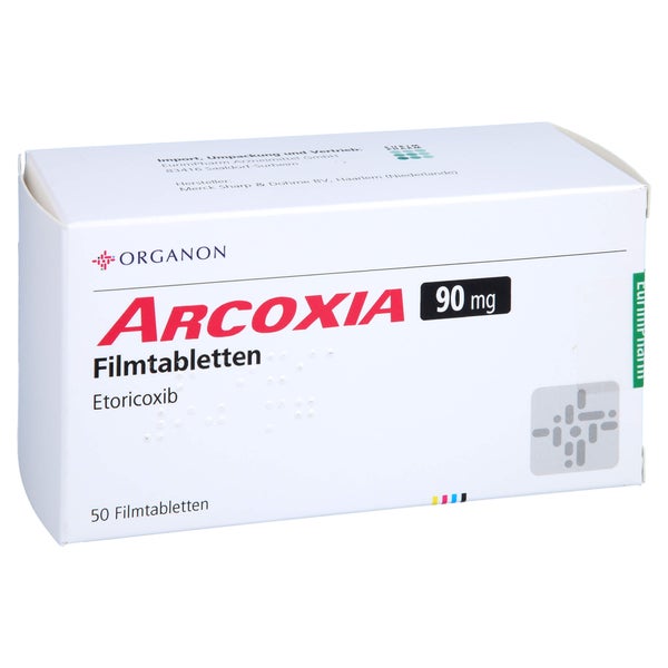 Arcoxia 90 mg Filmtabletten 50 St