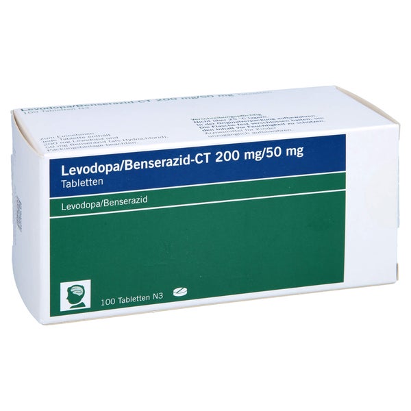 LEVODOPA Benserazid-CT 200 mg/50 mg Tabletten 100 St