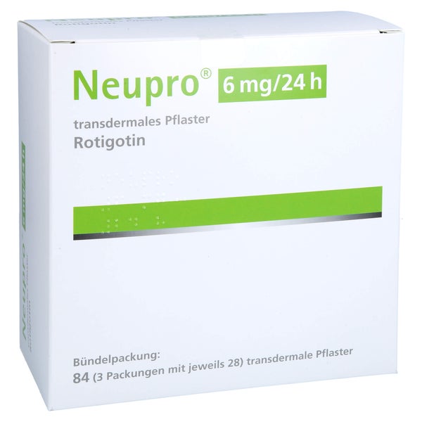 Neupro 6 Mg/24 h transdermale Pflaster 84 St