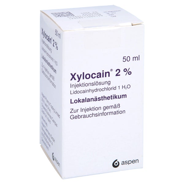 Xylocain 2% Flaschen Injektionslösung 50 ml