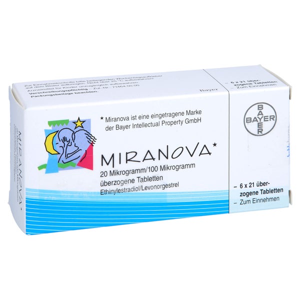 Miranova Überzogene Tabletten 6X21 St