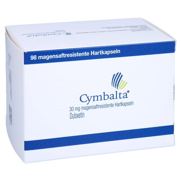 CYMBALTA 30 mg magensaftresistente Hartkapseln 98 St
