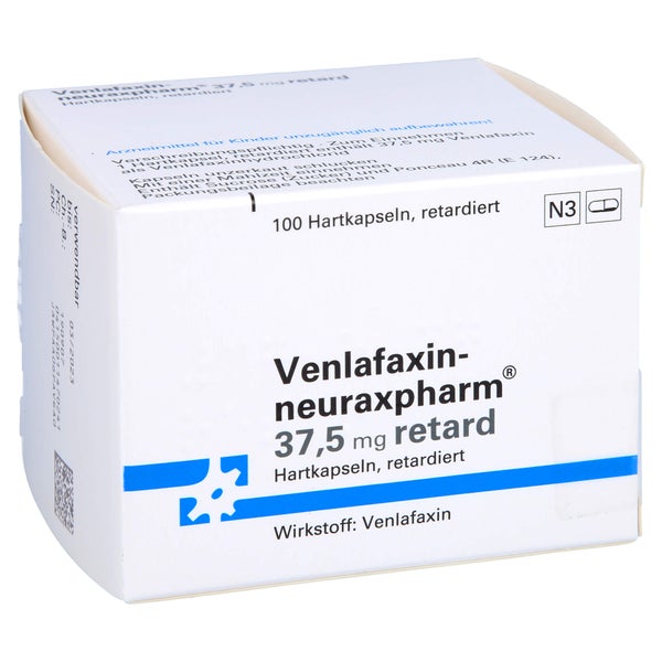 VENLAFAXIN-neuraxpharm 37,5 mg retard Kapseln 100 St