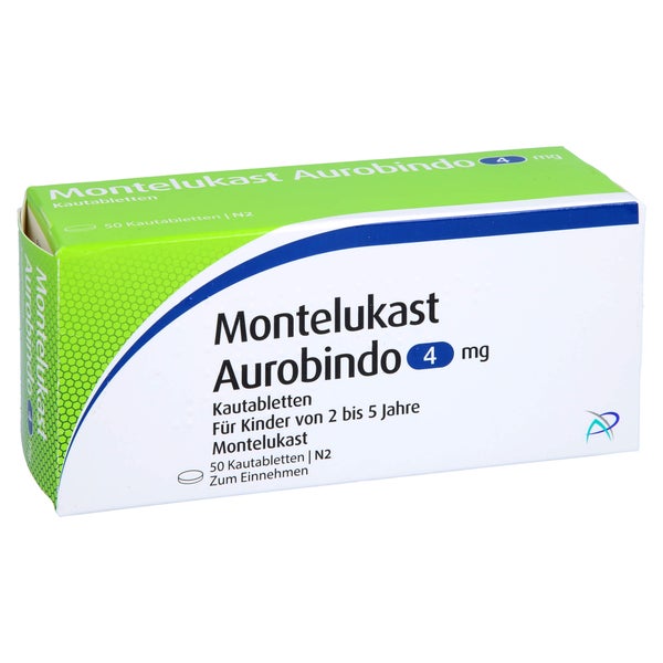 Montelukast Aurobindo 4 mg Kautabletten 50 St