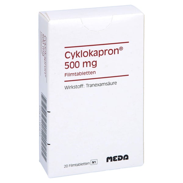 Cyklokapron Filmtabletten 20 St