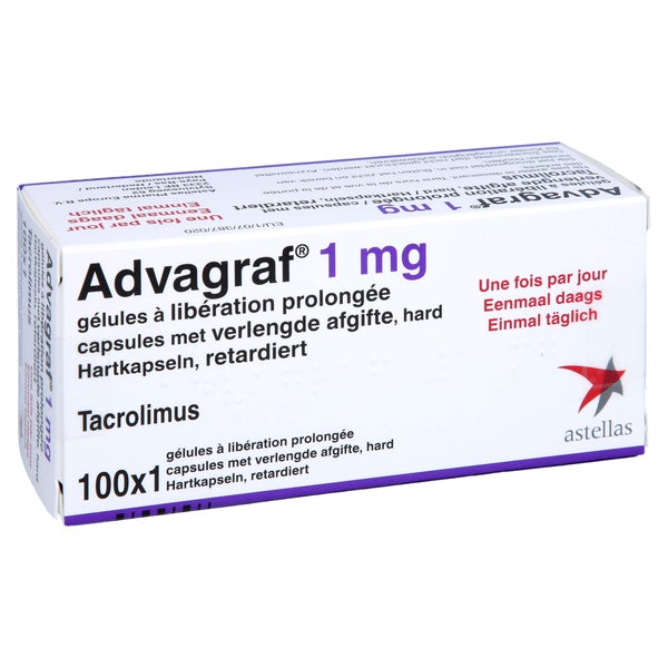 Advagraf 1 mg Hartkapseln retardiert 100 St