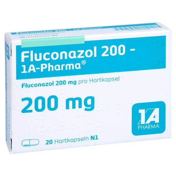 Fluconazol 200-1a Pharma Hartkapseln 20 St
