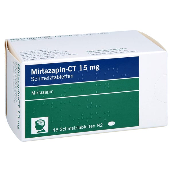 Mirtazapin-ct 15 mg Schmelztabletten 48 St