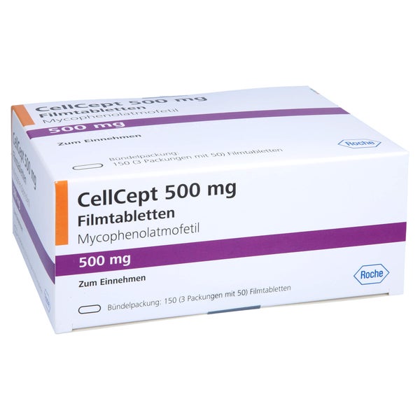 Cellcept 500 mg Filmtabletten 150 St