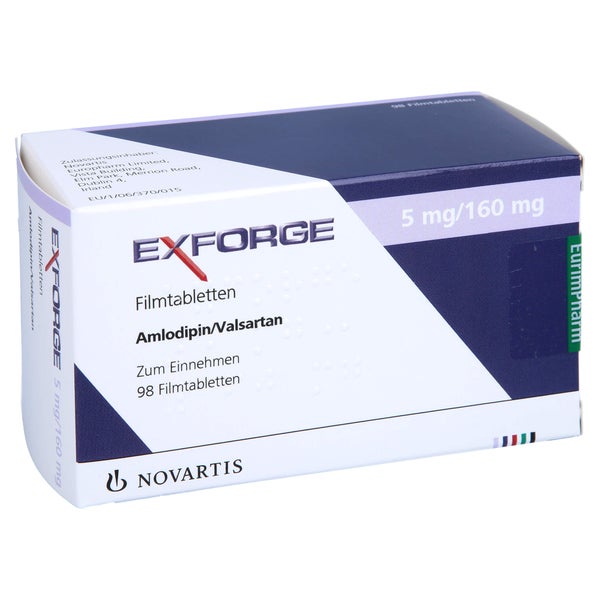 Exforge 5 Mg/160 mg Filmtabletten 98 St