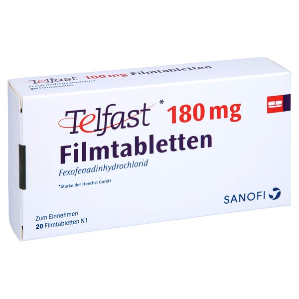 Telfast 180 mg Filmtabletten 20 St