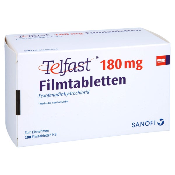 Telfast 180 mg Filmtabletten 100 St