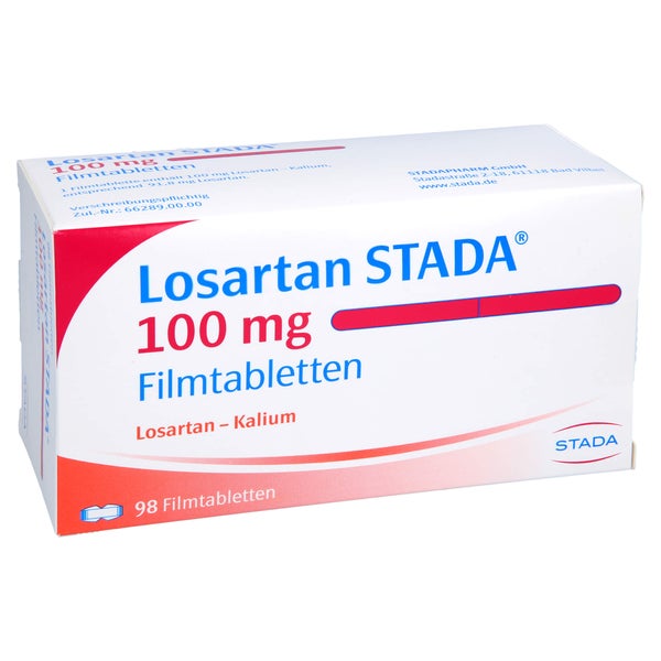 Losartan Stada 100 mg Filmtabletten 98 St