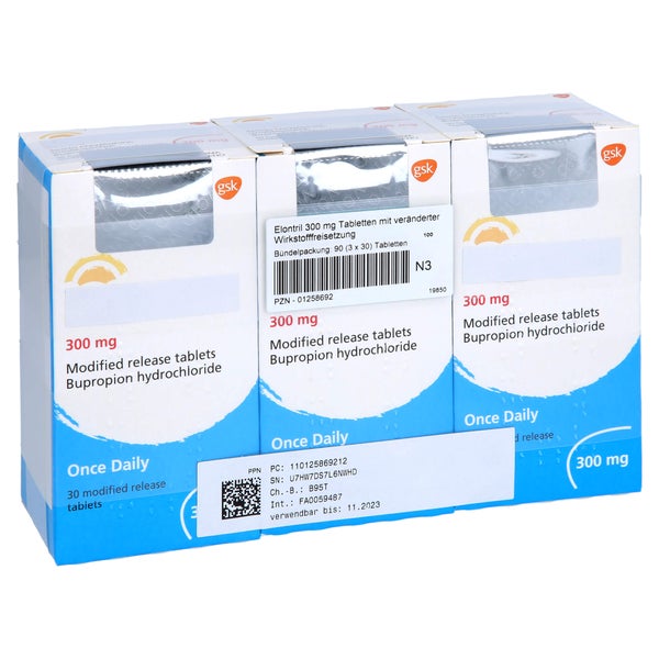 ELONTRIL 300 mg Tabletten m.veränd.Wirkst.-Frs. 90 St