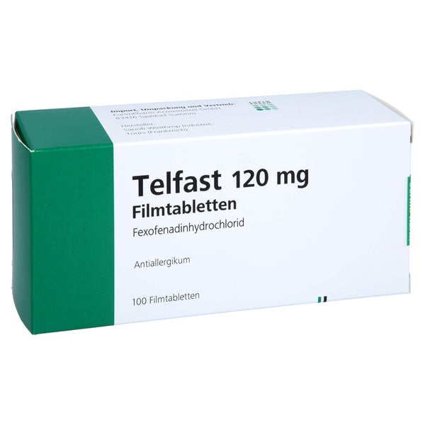 Telfast 120 mg Filmtabletten 100 St