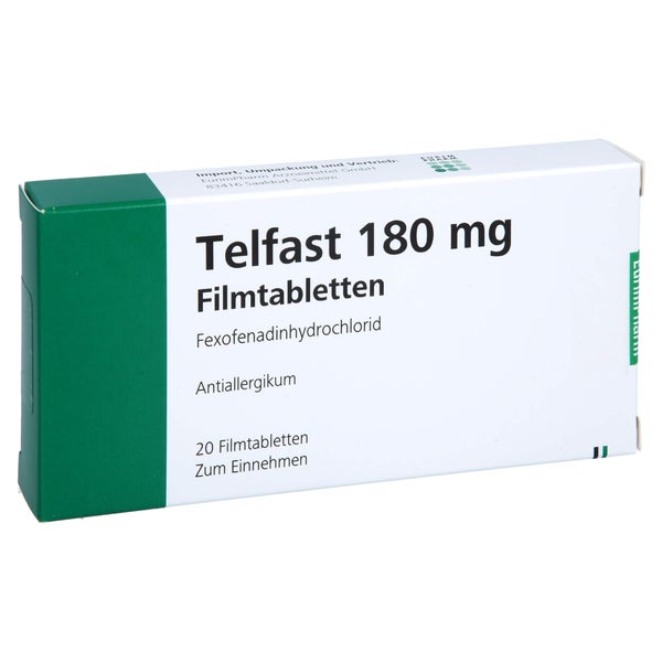 Telfast 180 mg Filmtabletten 20 St