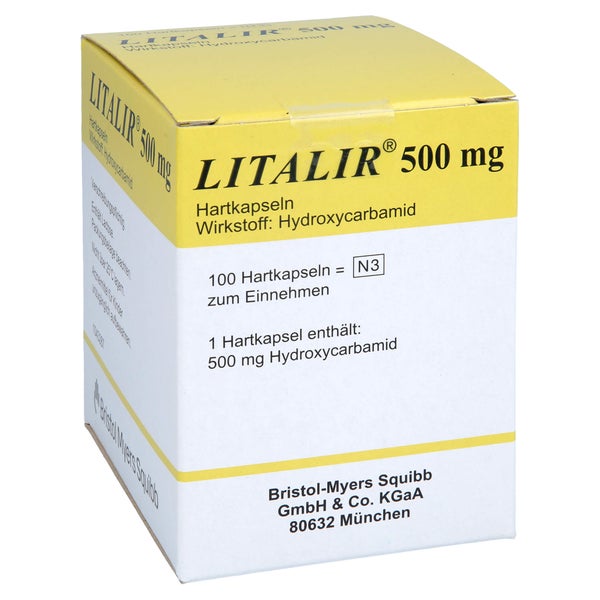 Litalir 500 mg Hartkapseln 100 St
