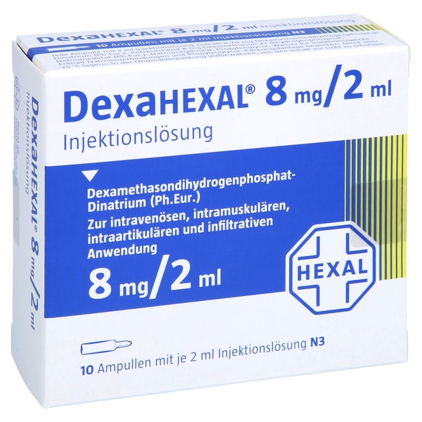 Dexahexal 8 mg/2 ml Injektionslösung 10X2 ml