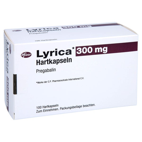 Lyrica 300 mg Hartkapseln 100 St