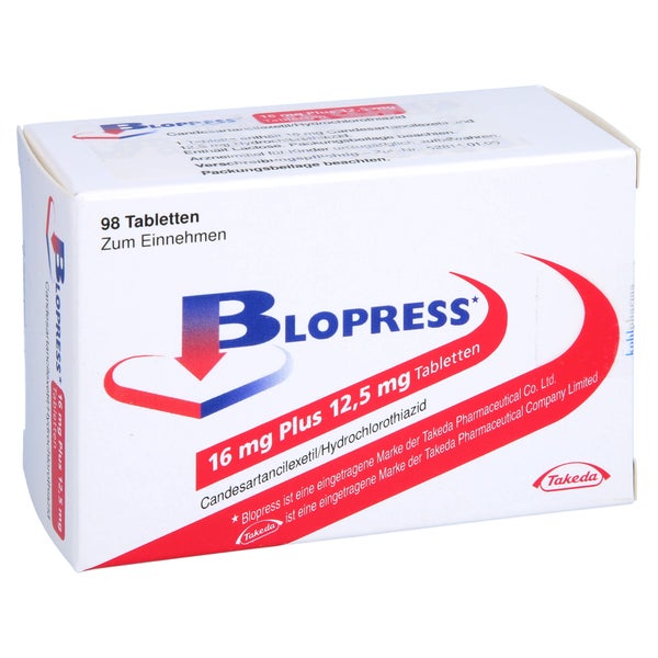 Blopress 16 mg Plus 12,5 mg Tabletten 98 St