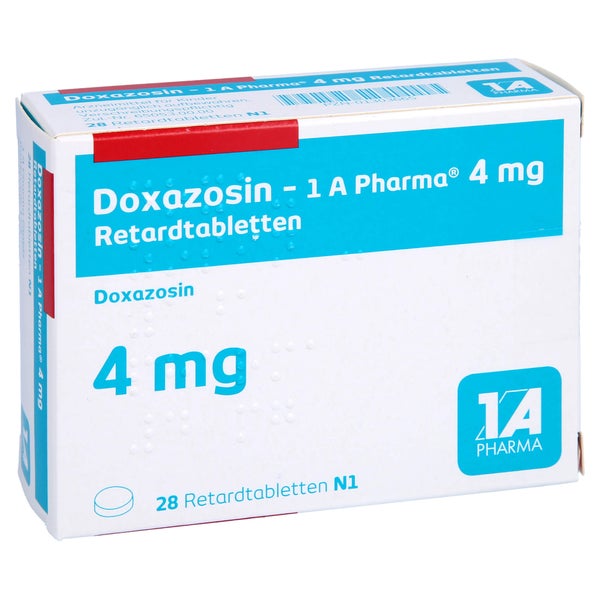 DOXAZOSIN-1A Pharma 4 mg Retardtabletten 28 St