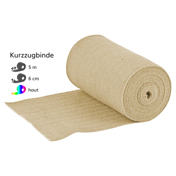 Kurzzugbinde 6 cmx5 m 10 St