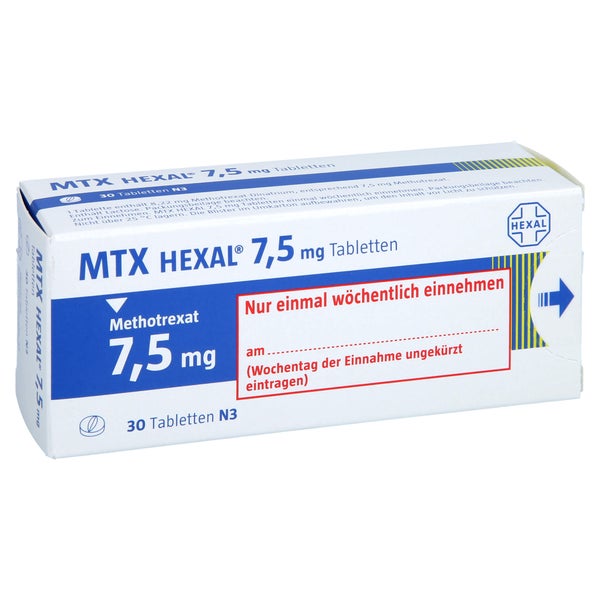 MTX Hexal 7,5 mg Tabletten 30 St