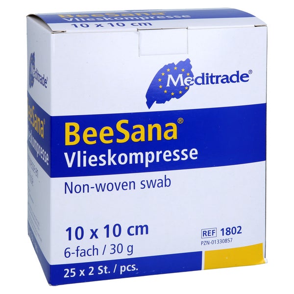 Vlieskompressen Steril 10x10 cm 6fach 25X2 St