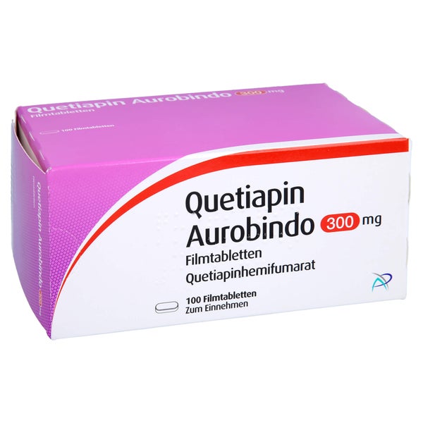QUETIAPIN Aurobindo 300 mg Filmtabletten 100 St