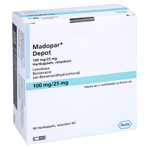 Madopar Depot Hartkapseln retardiert 60 St