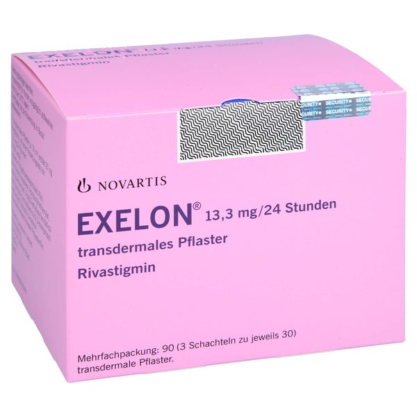 EXELON 13,3 mg/24 Stunden transdermale Pflaster 90 St