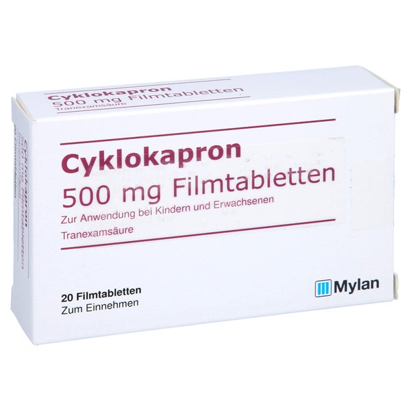 Cyklokapron Filmtabletten 20 St