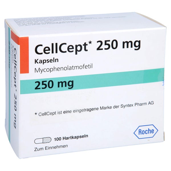 Cellcept 250 mg Hartkapseln 100 St