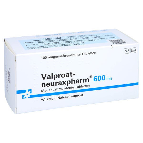 VALPROAT-neuraxpharm 600 mg magensaftres.Tabletten 100 St