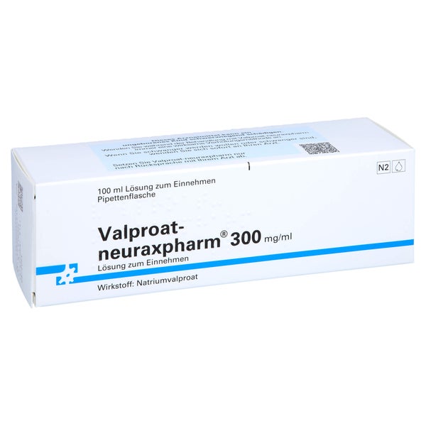VALPROAT-neuraxpharm 300 mg/ml Lösung zum Einn. 100 ml