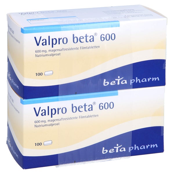 VALPRO BETA 600 magensaftresistente Filmtabletten 200 St