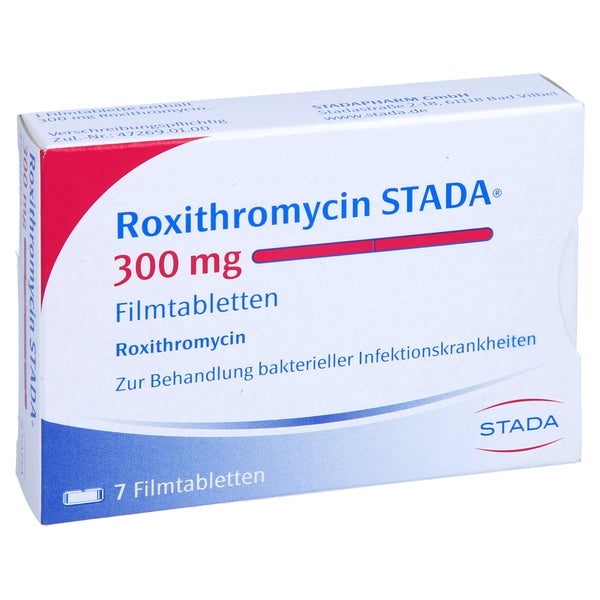 ROXITHROMYCIN STADA 300 mg Filmtabletten 7 St