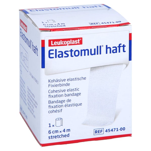 Elastomull haft 6 cmx4 m Fixierbinde 10 St