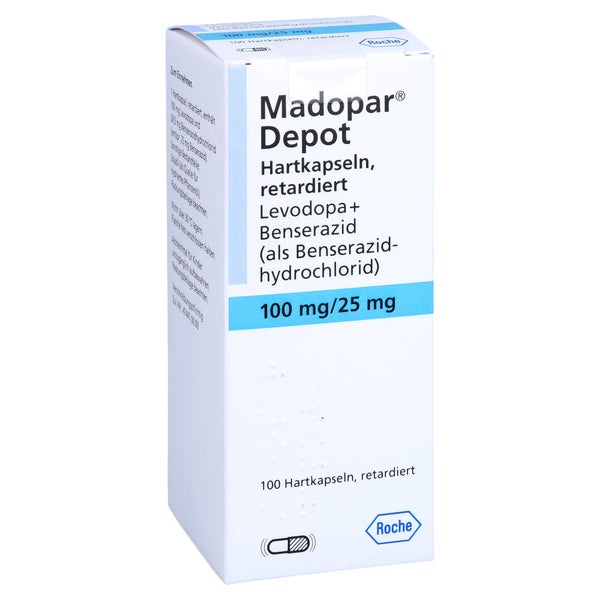 Madopar Depot Hartkapseln retardiert 100 St