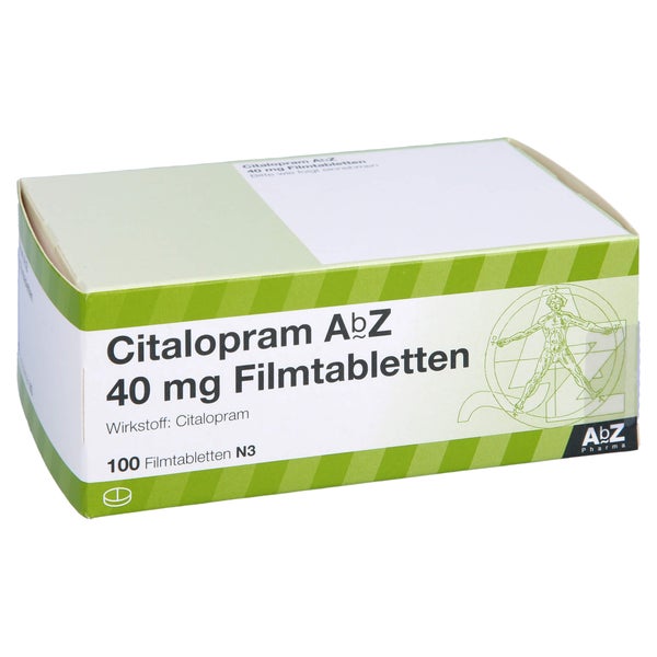 Citalopram AbZ 40 mg Filmtabletten 100 St