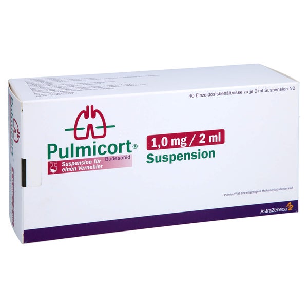 PULMICORT 1 mg/2 ml Suspension f.einen Vernebler 40X2 ml