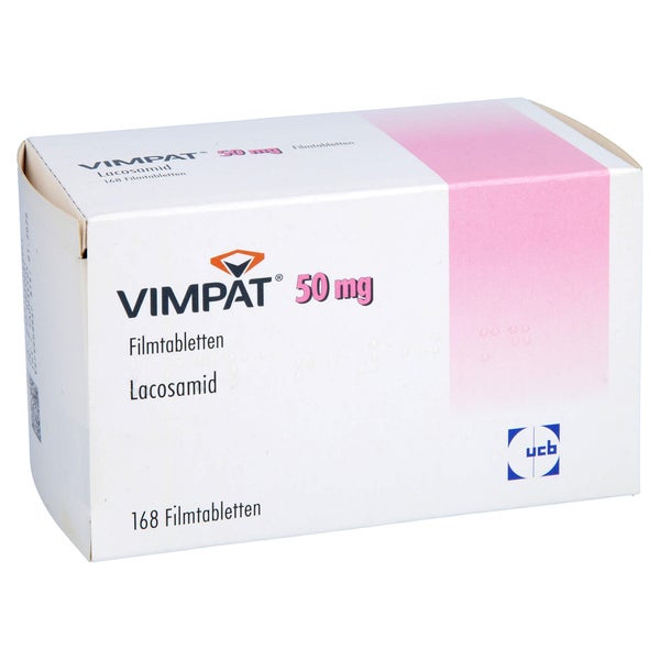 Vimpat 50 mg Filmtabletten 168 St