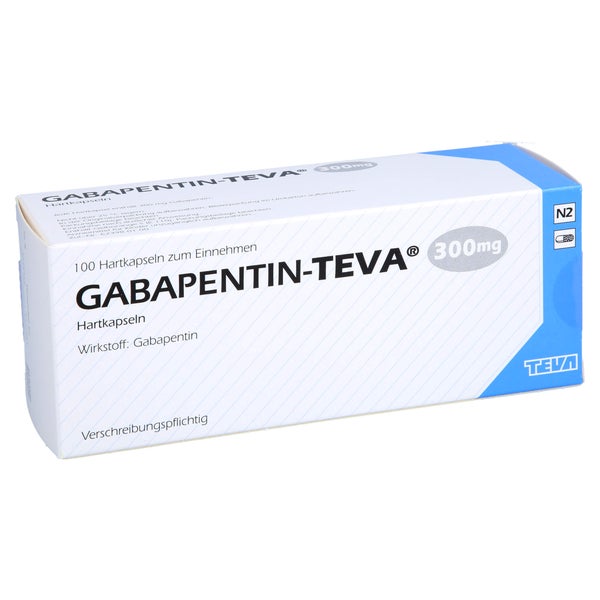 Gabapentin Teva 300 mg Hartkapseln 100 St