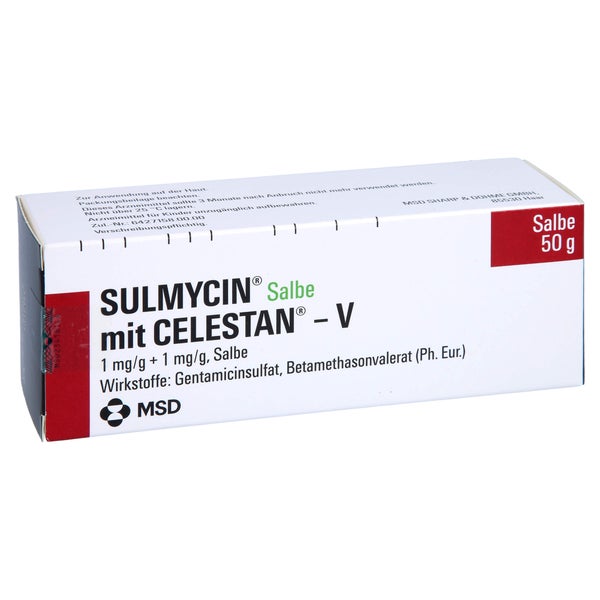 Sulmycin Salbe M.celestan V 50 g
