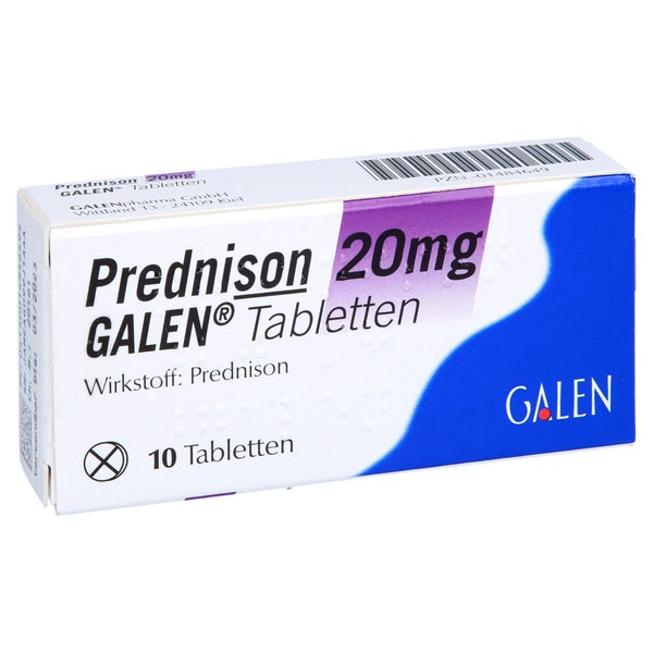 Prednison 20 mg GALEN Tabletten 10 St