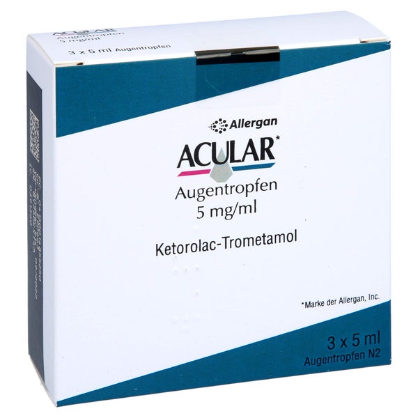 Acular 5 Mg/ml Augentropfen 3X5 ml