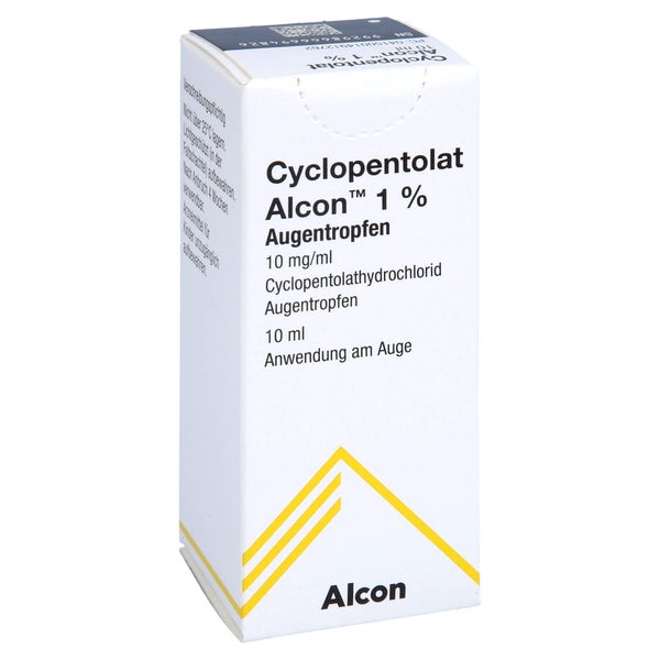 Cyclopentolat Alcon 1% Augentropfen 10 ml