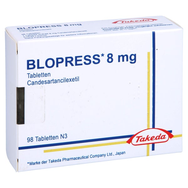 Blopress 8 mg Tabletten 98 St