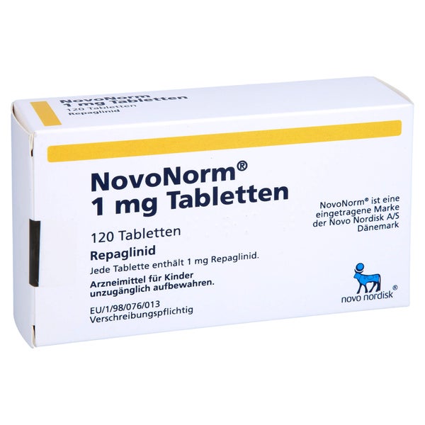 Novonorm 1 mg Tabletten 120 St